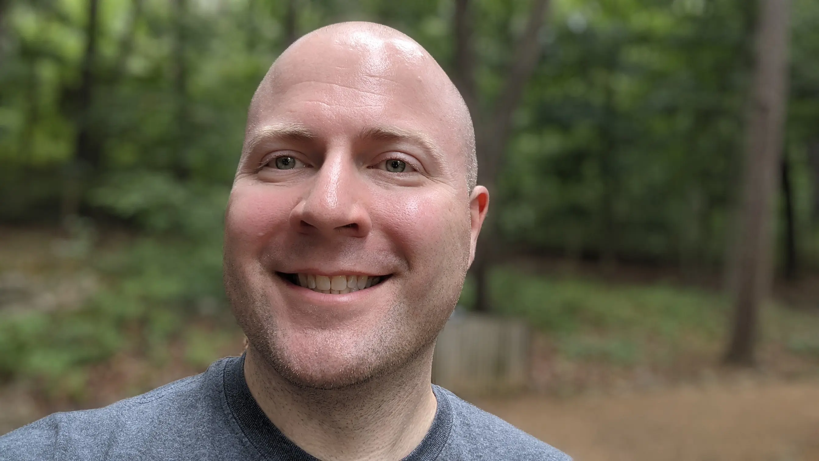 Myself outdoors